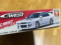 1/24 希少 絶版 フジミ C-WEST シーウエスト スバル インプレッサ レジンキャスト製エアロパーツ SUBARU GC8 IMPREZA 未開封 未組立品 JDM_画像6