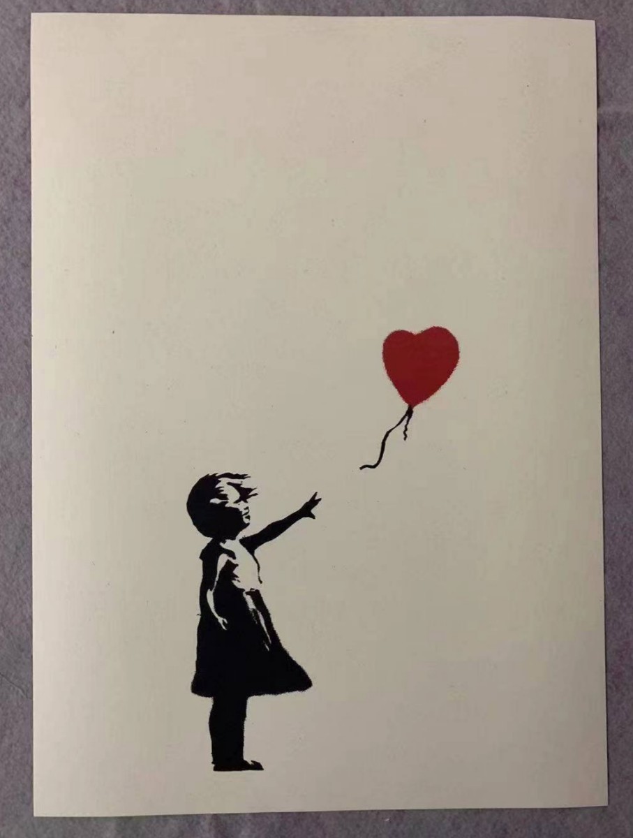 Yahoo!オークション -「banksy シルクスクリーン」の落札相場・落札価格