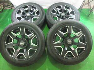 在庫★極上品★クライメイト SWATT 8.5J+20 6H139.7 バリ山 265/50R20 ランドクルーザー プラド ハイラックス サーフ FJクルーザー