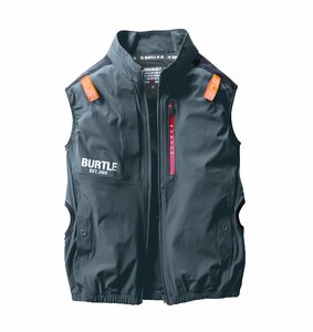 【即納】2023年最新 AC2004　ベスト　35.ブラック　XXL　バートル　空調服　burtle　単品　サイドファン