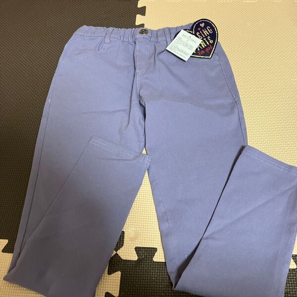 ストレッチパンツ150 パープル