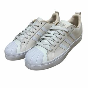 AM039B adidas アディダス TENNIS テニス レディーススニーカー US6 23cm ホワイト ベージュ 箱付き 良好