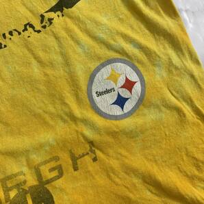 NFL【Pittsburgh Steelers】ピッツバーグ スティーラーズ vintage タイダイTシャツ アメフト ビンテージの画像5
