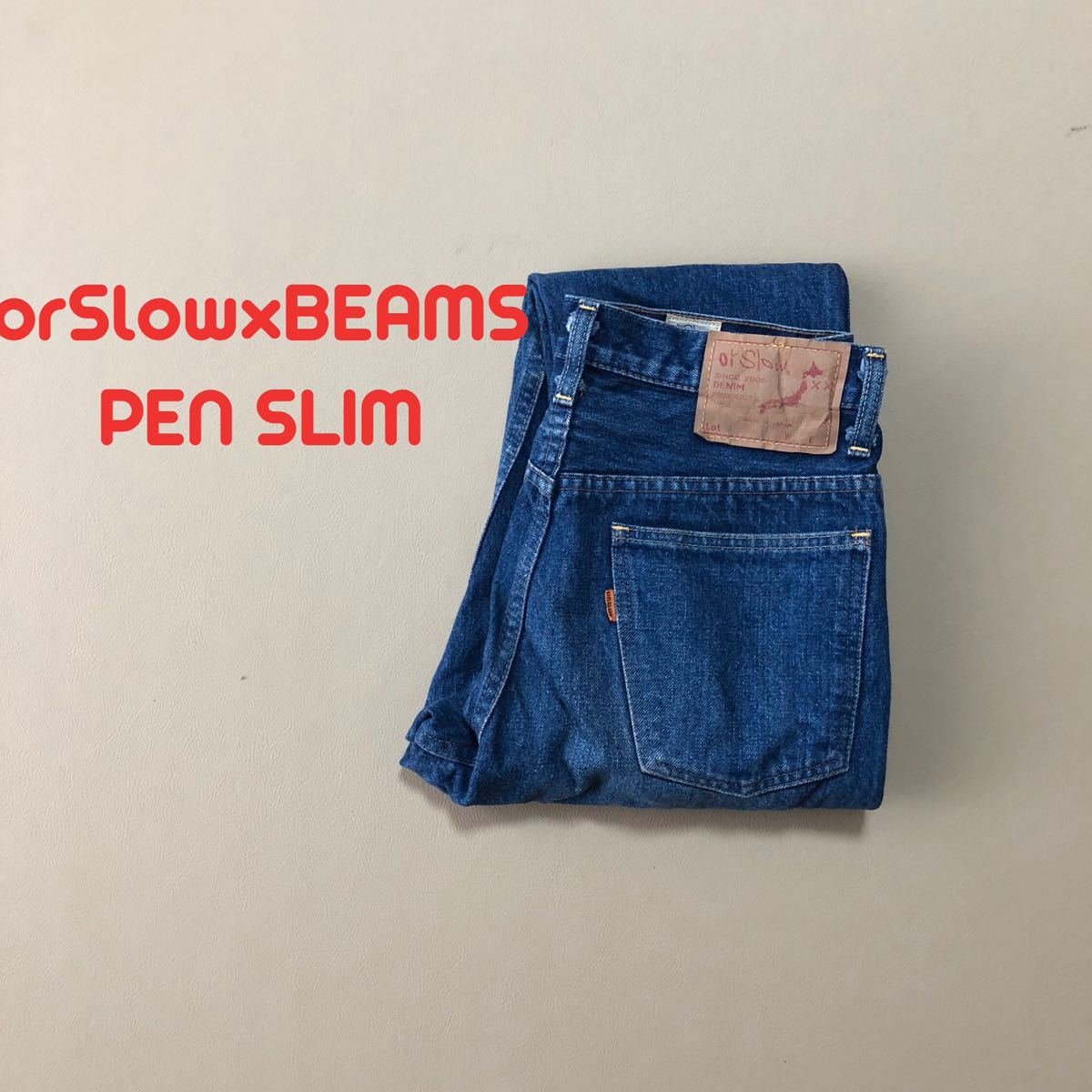 美品M orSlowオアスロウ 105 ORIGINAL STANDARD 5P DENIM S59｜PayPay