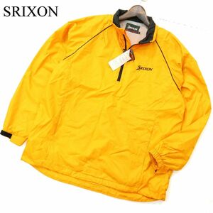 【新品 未使用】 SRIXON スリクソン 通年 ハーフジップ ウインドブレーカー トレーナー Sz.L　メンズ ゴルフ　A3T09914_8#F
