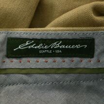 Eddie Bauer エディーバウアー 通年 ストレッチ★ コットン スラックス パンツ Sz.33　メンズ アウトドア　A3B04564_9#R_画像8