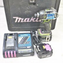 ◆makita マキタ TD136D 充電式インパクトドライバ 14.4V バッテリー2個 充電器付き 電動工具◆_画像1