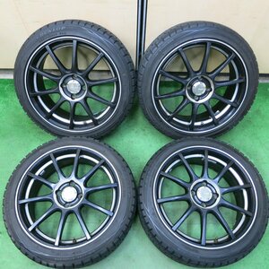 バリ溝！8.5分★スタッドレス 205/45R17 Advanti VIGOROSO N993 ダンロップ ウインターマックス WM01 アドヴァンティ 17インチ PCD100/4H★