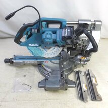 美品◆makita マキタ 216mm 充電式スライドマルノコ LS005G 40V バッテリー付き 切断機 木工用 電動工具◆_画像1