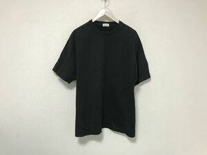 本物アンルートeNROUTEコットンワイドデカ半袖Tシャツメンズサーフアメカジミリタリービジネススーツ黒ブラック2M日本製