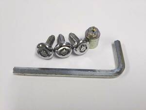  number plate lock bolt McGuard normal for automobile 