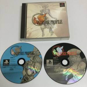 23PS-326 ソニー sony プレイステーション PS 1 プレステ ヴァルキリープロファイル レトロ ゲーム ソフト ケース割れあり 取説なし 