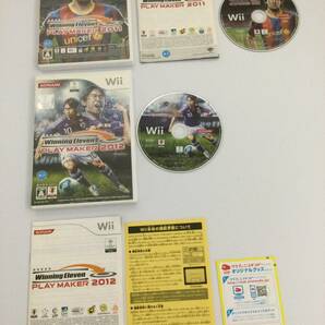 23Wii-068 任天堂 ニンテンドー Wii ウイニングイレブン プレーメーカー 2011 2012 セット レトロ ゲーム ソフト 使用感あり