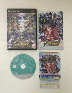 23PS2-456 ソニー sony プレイステーション2 PS2 プレステ2 SDガンダム Gジェネレーション・ウォーズ セット レトロ ゲーム ソフト