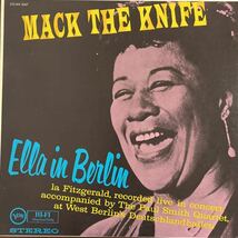 LP■JAZZ/ヴォーカル//Ella Fitzgerald/Mack The Knife/Ella In Berlin/MV 2067/美盤/エラ・フィッツジェラルド_画像1