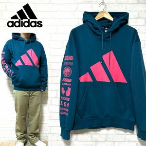 adidas アディダス ビッグロゴ プルオーバーフーディ パーカー