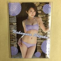 中村静香 トレカ アイドル グラビア カード 水着 ビキニ 33 タレント トレーディングカード_画像1