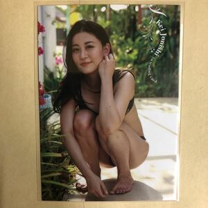NMB48 上西恵 トレカ アイドル グラビア カード 水着 ビキニ RG59 タレント トレーディングカード