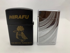 ☆1000円セール ☆ ガスライター　まとめ　2点セット　NORTH NISEKO HIRAFU　マイルドセブン　喫煙具　◆20205