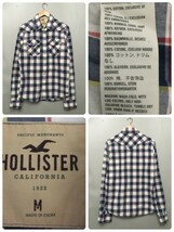 ♪▲ホリスター HOLLSTER Mサイズ チェック長袖ウエスタンシャツ &_画像2