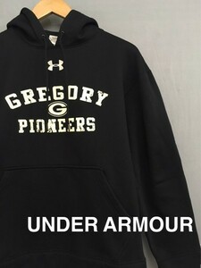 ** [ as good as new ] Under Armor UNDER ARMOUR size men's for man parka long sleeve black black SM size SM/P &