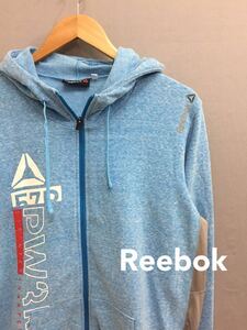  Reebok Reebok [ beautiful goods ] sweat Zip Parker fitness training wear b lumen zXO size ~V&