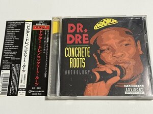 国内盤CD ドクター・ドレー Dr. Dre『コンクリート・ルーツ Concrete Roots Anthology』ボーナストラック3曲収録 帯つき