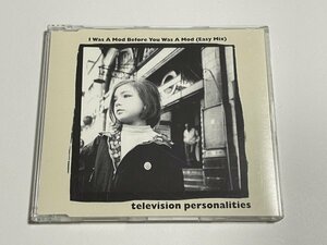 CD Television Personalities『I Was A Mod Before You Was A Mod (Easy Mix)』(Overground Records Over 50CD)
