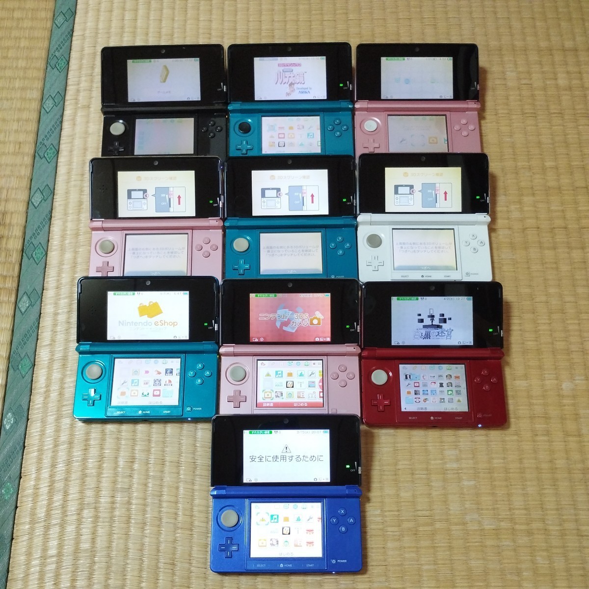 3DS LL ゲームボーイ カラー アドバンス 本体 大量 まとめてセ