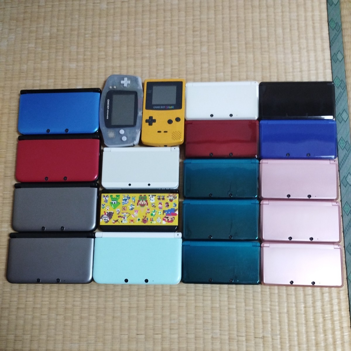 3DS LL ゲームボーイ カラー アドバンス 本体 大量 まとめてセ