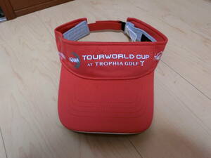 HONMA TOURWORLD CUP AT TROPHIA GOLF　サンバイザー