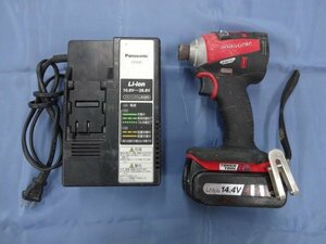 Panasonic パナソニック インパクトドライバー EZ75A7 14.4V 4.2Ahx1　現状品 中古