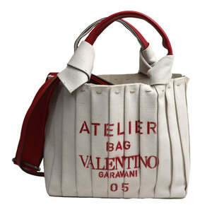 Valentino Garavani ヴァレンティノ・ガラヴァーニ ブリッセエディション 2Wayショルダーバッグ アトリエ WW2B0J36JUX レディース 中古