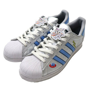 adidas アディダス スーパースター ディズニー スニーカー シルバー HQ2174 28ｃｍ メンズ 中古の画像1