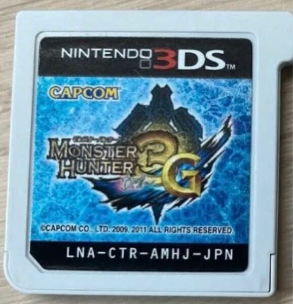 3DS モンスターハンター　3G ソフトのみ