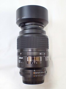 k4004 / カメラ レンズ Nikon ニコン AF MICRO NIKKOR 105mm 1:2.8D HS-7 Kenko MC PROTECTOR 52mm 現状品
