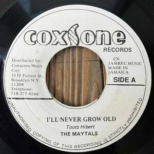 ★1963！Vybz Kartel/I Neva元ネタ【The Maytals - I'll Never Grow Old / The Skatalites - Song Of Love】7inch Studio One / Coxsone JA