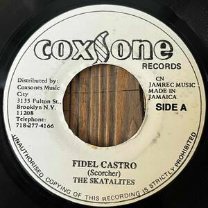 ★1964！名曲！Killer Inst！【The Skatalites - Fidel Castro / Clancy Eccles - River Jordan】7inch Studio One / Coxsone JA Repress