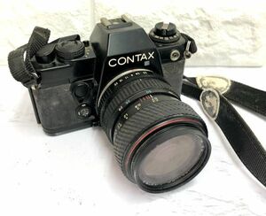 CONTAX コンタックス 139 QUARTZ 一眼レフフィルムカメラ Tokina SD 28-70mm 1:3.5-4.5 レンズ 動作未確認 fah 9S172