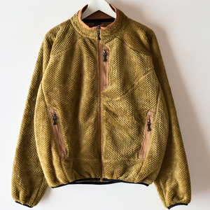 ほぼ未使用 KNACKERED STAND COLLAR BOA FLEECE JACKET タクティカル ボアフリース ジャケット コヨーテ M / ミリタリー 米軍 USA アメカジ