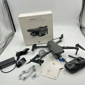 未使用展示品 DJI MAVIC 2 ZOOM マビック2 ズーム　ドローン 空撮 送信機 バッテリー プロペラ ホビー 箱 取扱説明書付き 現状品 カメラ 