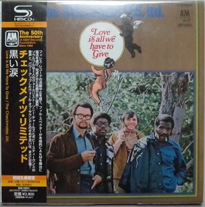廃盤・紙ジャケット・高音質SHM-CD「Checkmates Ltd. / 黒い涙」
