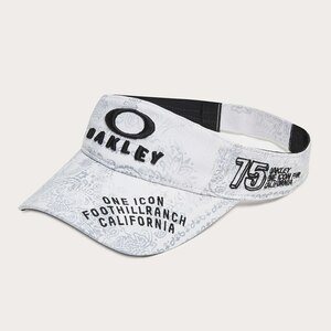 * новый товар * Oacley *FOS901581*Oakley Fixed козырек Fa 23.0*186 White Print* Япония стандартный товар *