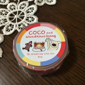 マスキングテープ 送料120 新品 ココちゃん　COCO