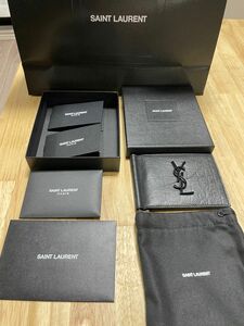 【新品未使用・本物】サンローラン マネークリップ SAINT LAURENT 財布