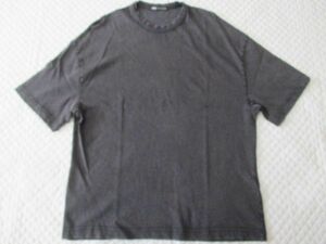 L2495【ZARA/ザラ】ザラマン/ザラメン/Tシャツ/半袖/アシッドウォッシュ/グレー系/EUR S/USED