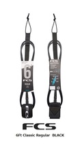 送料無料（一部除く）▲FCS Classic Regular Leash 6ft　クロ (新品)リーシュコード_画像5