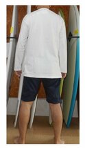 送料無料 CMC SURF SHOPオリジナルロゴプリント　Tシャツ 白　L 新品_画像3