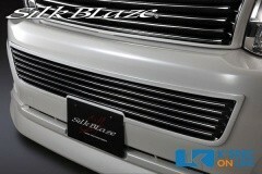 SILKBLAZE/シルクブレイズ（MINI-VAN FRONTLIP SERIES）【フロントバンパーグリル】200系ハイエース　3型　ワイド