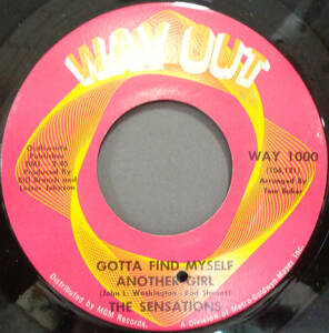 【SOUL 45】SENSATIONS - GOTTA FIND MYSELF ANOTHER GIRL / LONELY WORLD (s230925032)